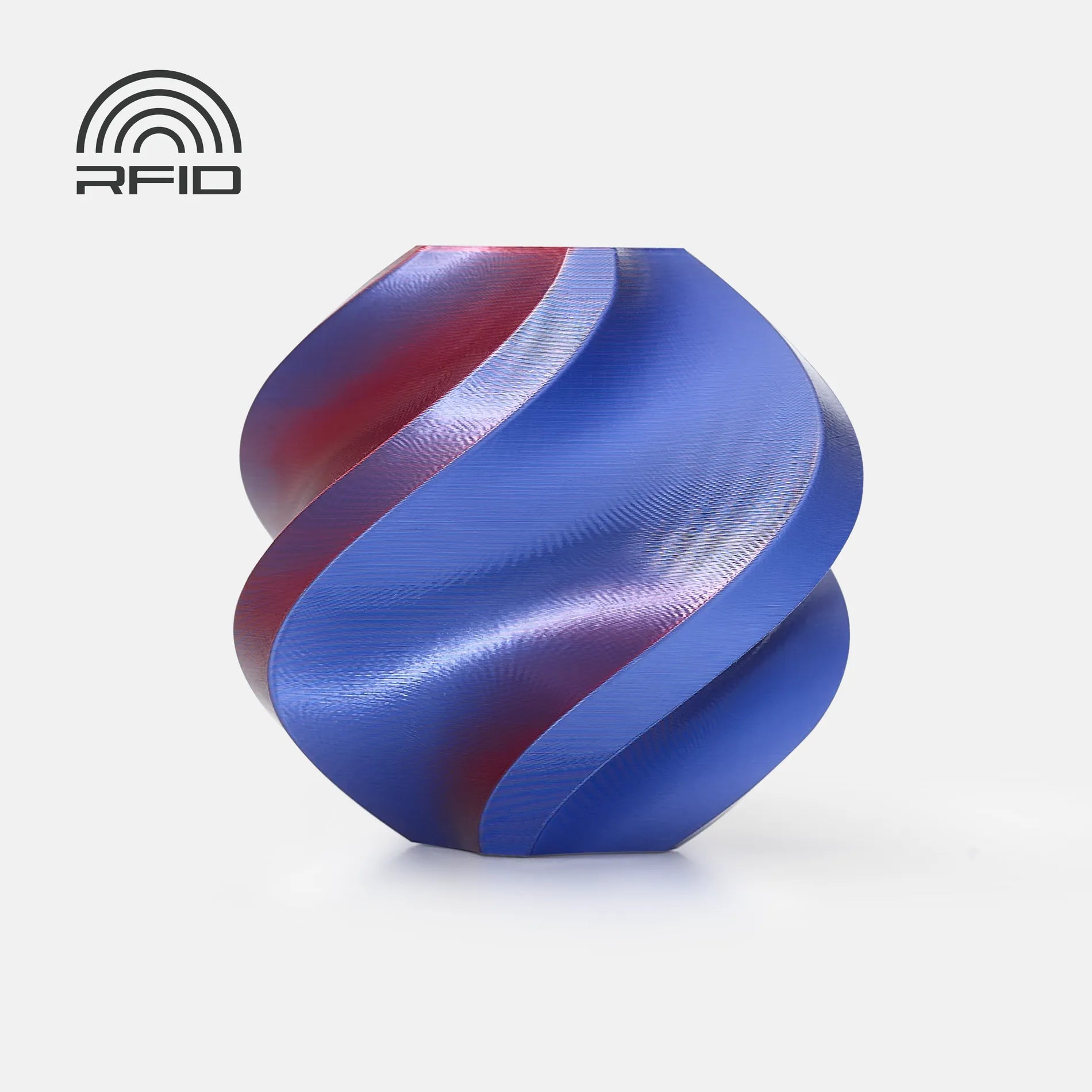 PLA Silk Multi-Color Filament On Spool