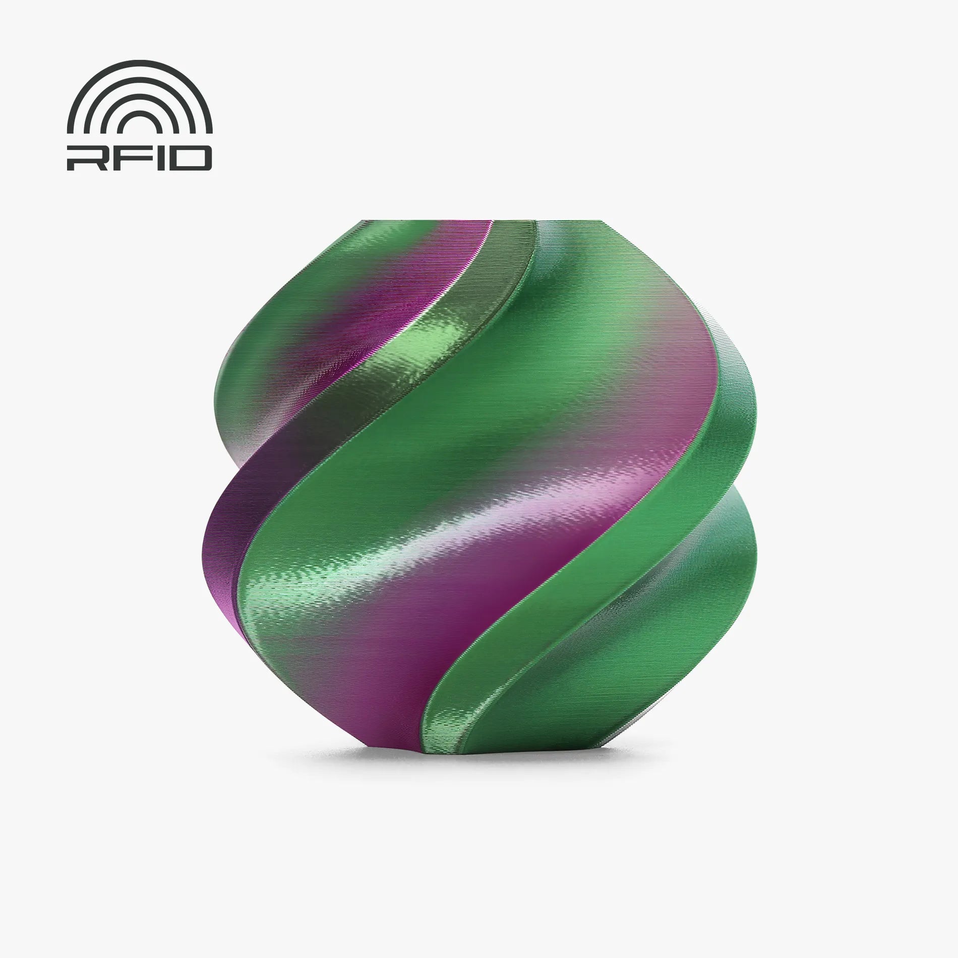 PLA Silk Multi-Color Filament On Spool