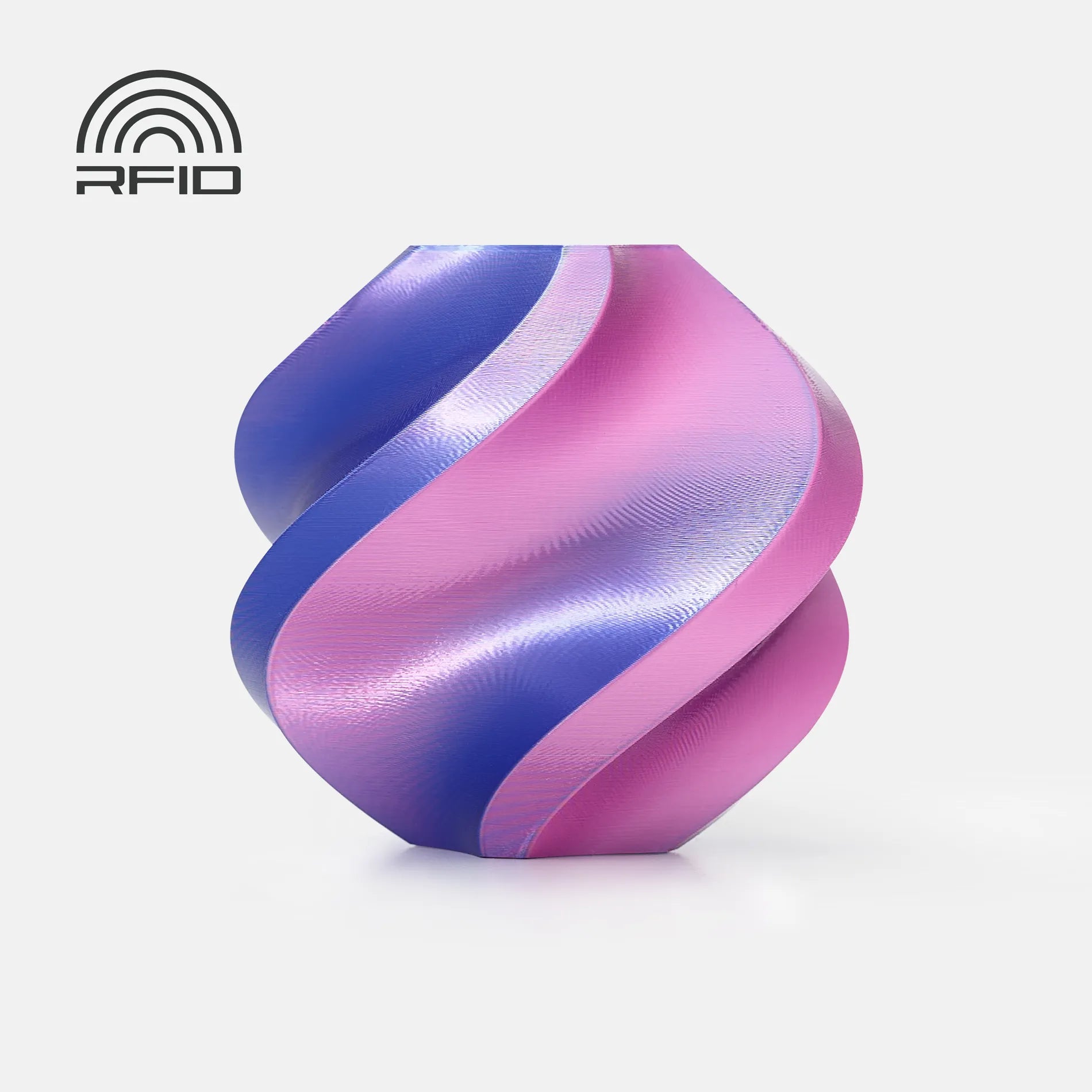 PLA Silk Multi-Color Filament On Spool